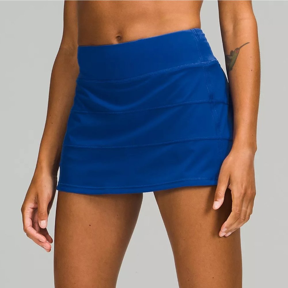 Lululemon Pace Rival Skirt Symphony Blue 4